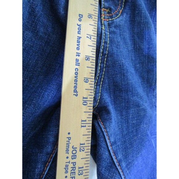 Apple Bottoms Womens Jeans Size 22 Blue Bootcut Distressed Embroidered Pockets - Picture 9 of 15